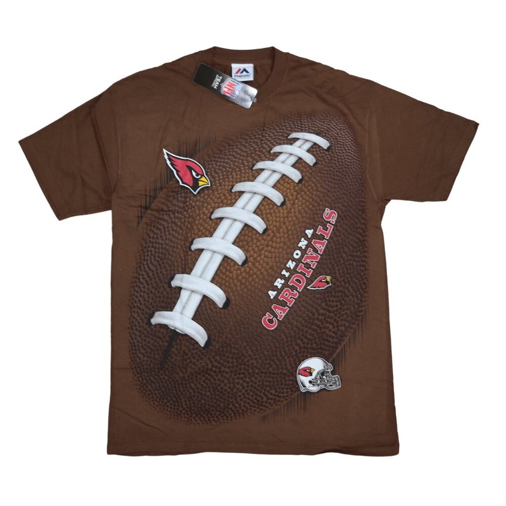 Arizona Cardinals NFL Football Liquid Blue Touchdown Crew Neck Men's T-Shirt NWT